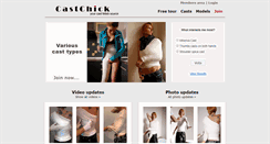 Desktop Screenshot of castchick.com